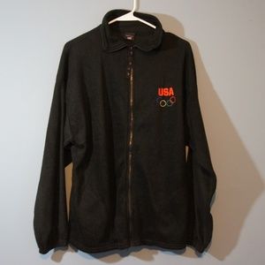Vintage USA Olympic Full Zip Fleece